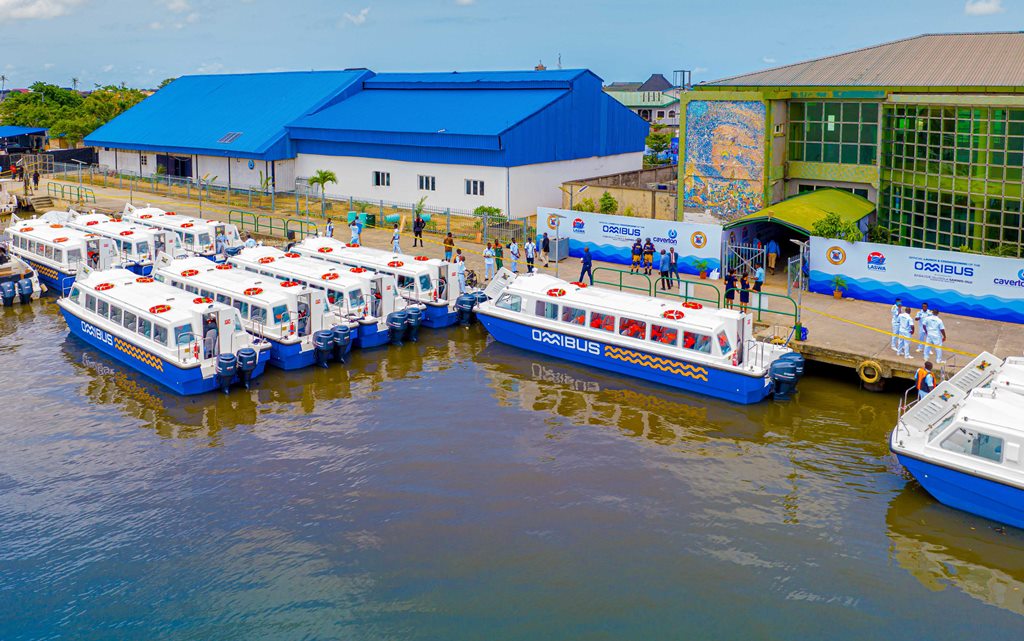 GOV. SANWO-OLU OFFICIALLY COMMISSIONS 15 NEWLY ACQUIRED FERRYBOATS AT BADORE FERRY TERMINAL, LEKKI